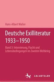 Cover von Deutsche Exilliteratur 1933-1950