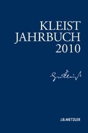 Cover von Kleist-Jahrbuch 2010