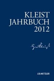 Cover von Kleist-Jahrbuch 2012