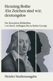 Cover von Ein Zeichen sind wir, deutungslos