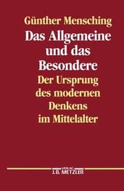 Cover von Das Allgemeine und das Besondere