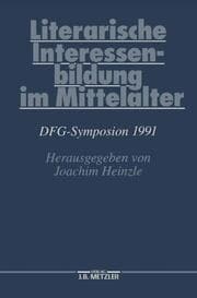 Cover von Literarische Interessenbildung im Mittelalter