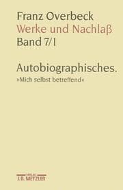 Cover von Franz Overbeck: Werke und Nachlaß