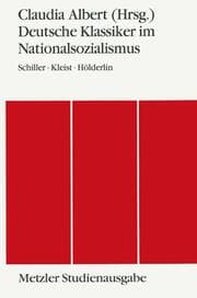 Cover von Deutsche Klassiker im Nationalsozialismus
