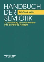 Cover von Handbuch der Semiotik