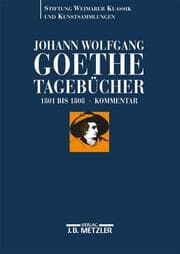 Cover von Johann Wolfgang Goethe: Tagebücher
