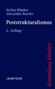 Cover von Poststrukturalismus