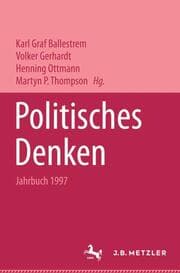 Cover von Politisches Denken. Jahrbuch 1997