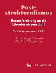 Cover von Poststrukturalismus