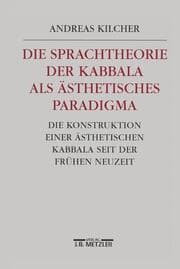 Cover von Die Sprachtheorie der Kabbala als ästhetisches Paradigma