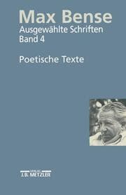 Cover von Max Bense: Poetische Texte