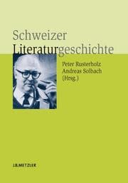 Cover von Schweizer Literaturgeschichte