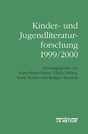 Cover von Kinder- und Jugendliteraturforschung 1999/2000