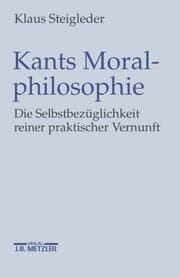 Cover von Kants Moralphilosophie