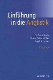 Cover von Einführung in die Anglistik