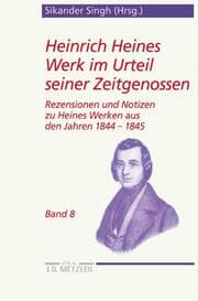 Cover von Heinrich Heines Werk im Urteil seiner Zeitgenossen 8