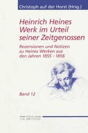 Cover von Heinrich Heines Werk im Urteil seiner Zeitgenossen 12