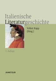 Cover von Italienische Literaturgeschichte