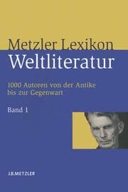 Cover von Metzler Lexikon Weltliteratur