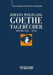 Cover von Johann Wolfgang von Goethe: Tagebücher