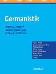 Cover von Germanistik