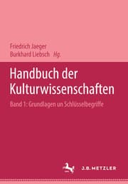 Cover von Handbuch der Kulturwissenschaften