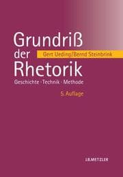 Cover von Grundriß der Rhetorik