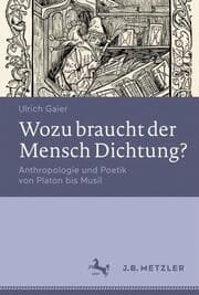 Cover von Wozu braucht der Mensch Dichtung?