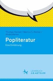 Cover von Popliteratur