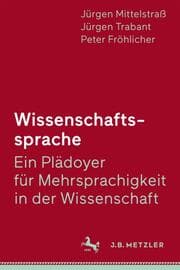 Cover von Wissenschaftssprache - Ein Plädoyer für Mehrsprachigkeit in der Wissenschaft