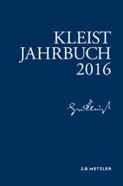 Cover von Kleist-Jahrbuch 2016
