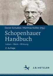 Cover von Schopenhauer-Handbuch