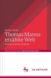 Cover von Thomas Manns erzählte Welt