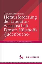 Cover von Herausforderung der Literaturwissenschaft: Droste-Hülshoffs 'Judenbuche'