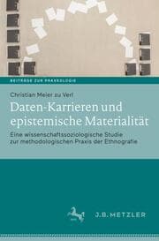 Cover von Daten-Karrieren und epistemische Materialität