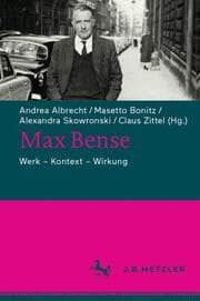 Cover von Max Bense