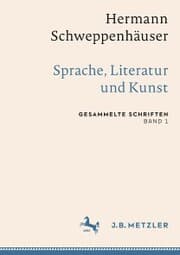 Cover von Hermann Schweppenhäuser: Sprache, Literatur und Kunst