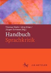 Cover von Handbuch Sprachkritik