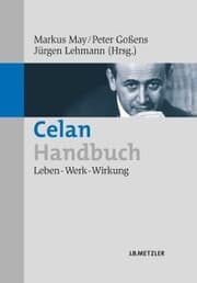 Cover von Celan-Handbuch