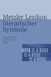 Cover von Metzler Lexikon literarischer Symbole