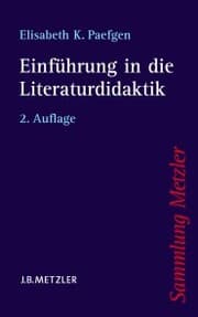 Cover von Einführung in die Literaturdidaktik
