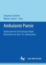 Cover von Ambulante Poesie