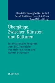 Cover von Übergänge. Zwischen Künsten und Kulturen