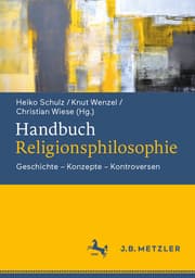 Cover von Handbuch Religionsphilosophie