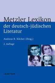 Cover von Metzler Lexikon der deutsch-jüdischen Literatur