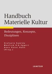 Cover von Handbuch Materielle Kultur
