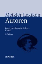 Cover von Metzler Lexikon Autoren
