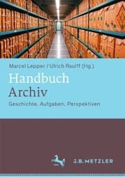 Cover von Handbuch Archiv