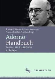 Cover von Adorno-Handbuch