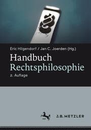 Cover von Handbuch Rechtsphilosophie